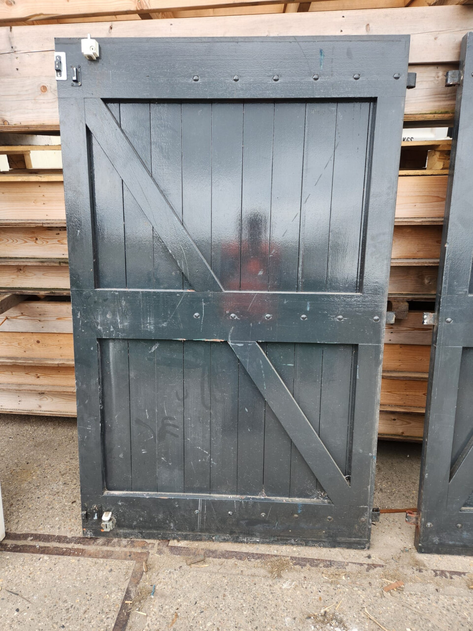 Hardhouten schuurdeuren, garagedeuren - Foto 4