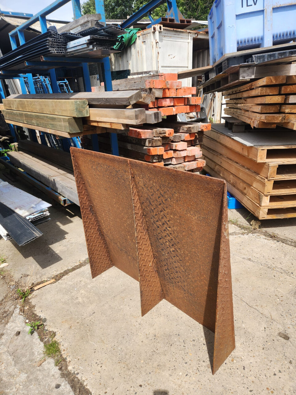 Metalen oprijplaat - Foto 2