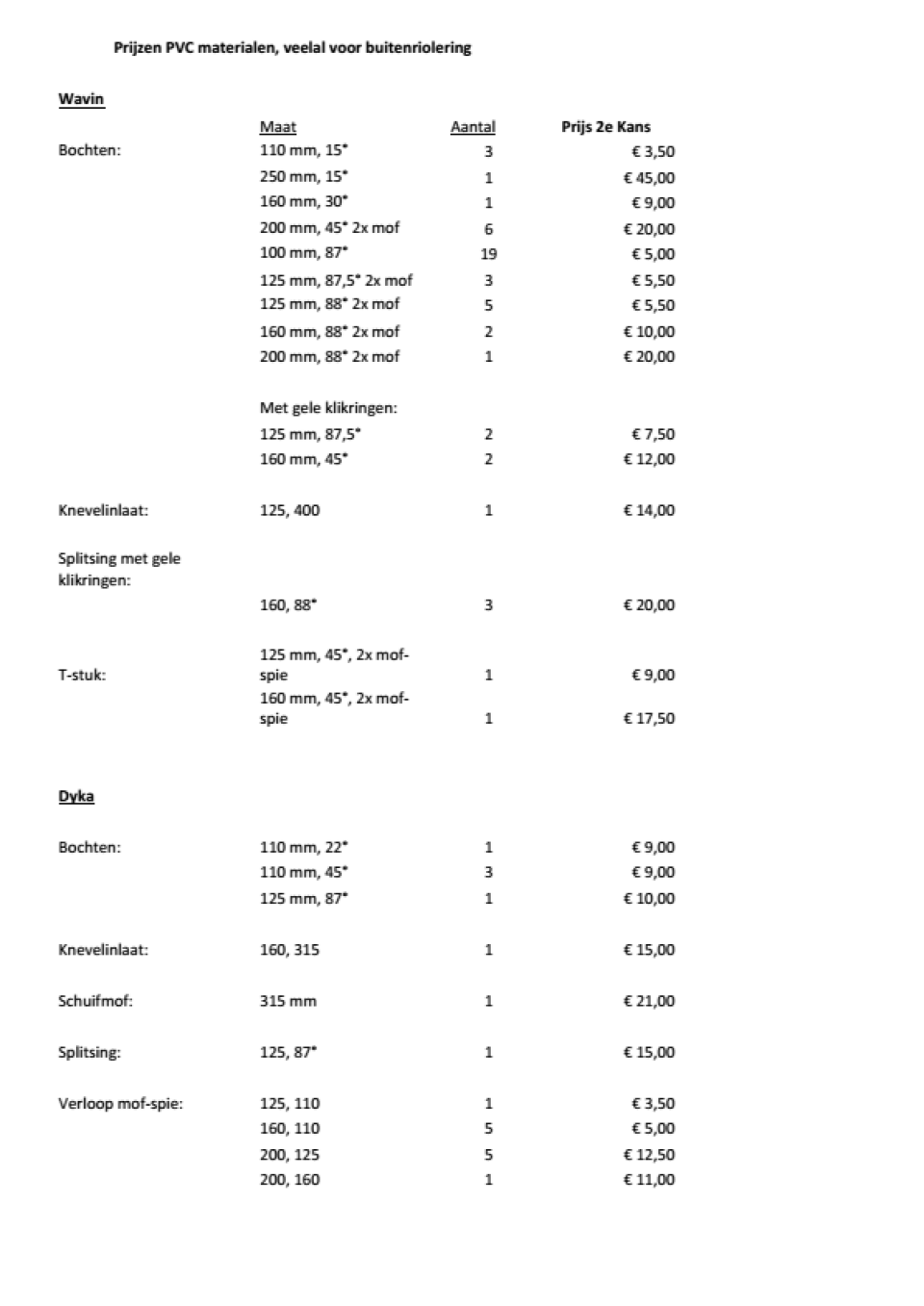 PVC materialen voor riolering - Foto 3