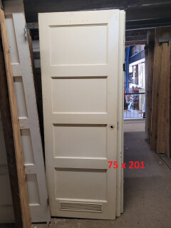Jaren 30 paneeldeuren 75 tot 80 cm breed - Foto 1