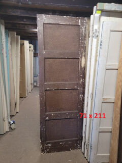 Jaren 30 paneeldeur 70 tot 75 cm breed - Foto 18