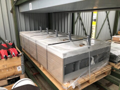 Wastafelcombinatie MDF, Keramiek, Grohe - Foto 4