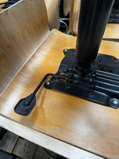 Draaibare werkplaats- / laboratoriumstoelen - Foto 3