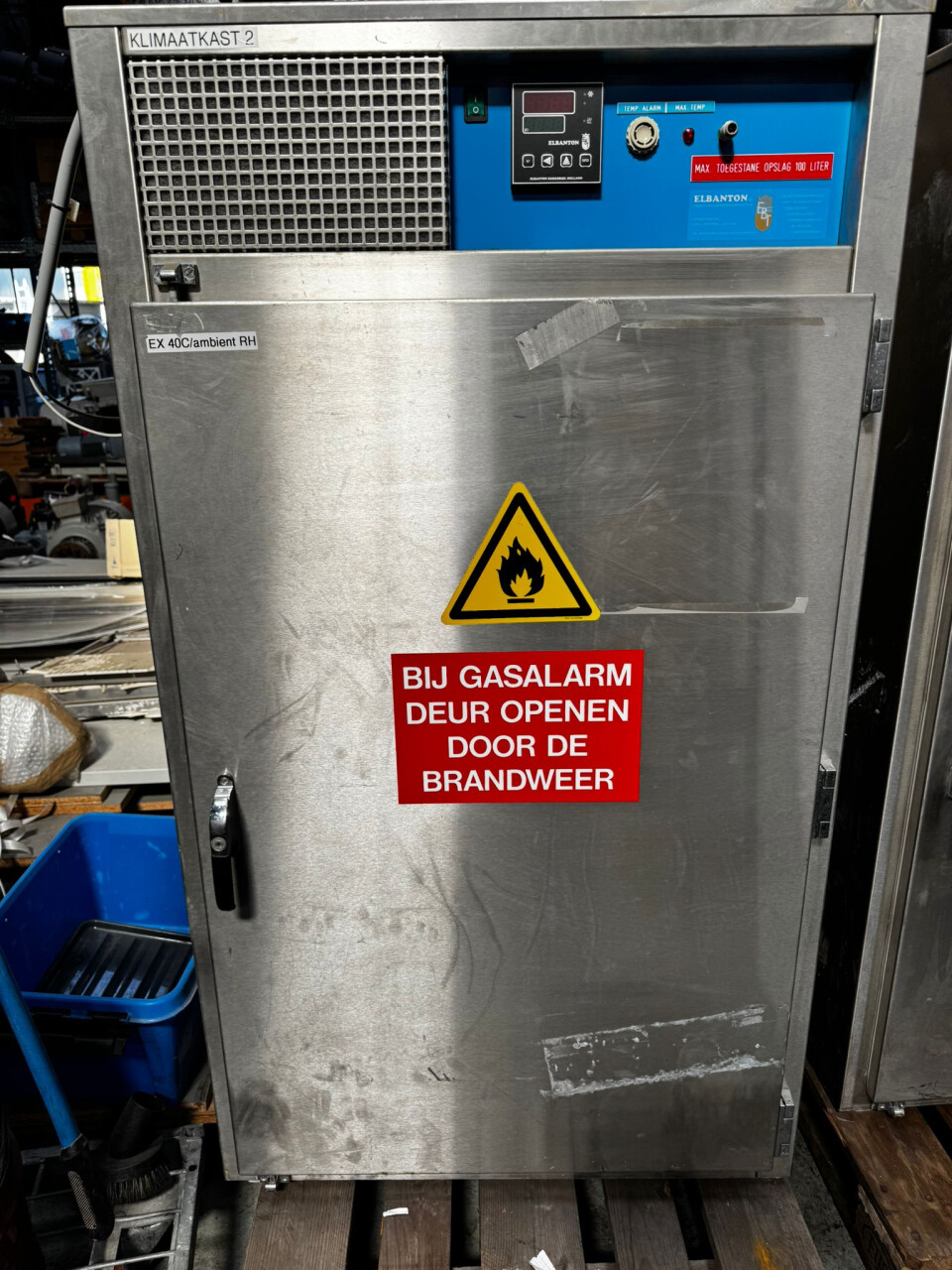 Klimaatkast / gekoelde opslagkast RVS – Elbanton – 230V - Foto 4