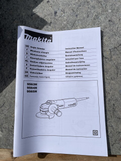 Makita haakse slijptol - Foto 4