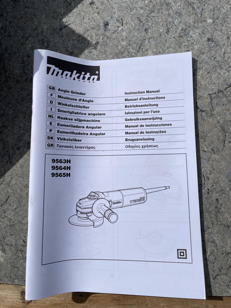 Makita haakse slijptol - Foto 4