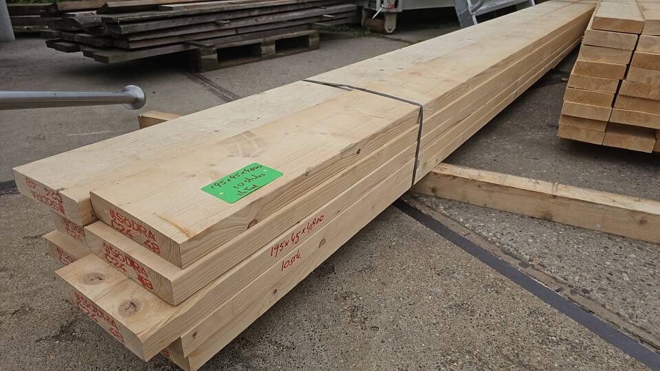 Balken en planken, geschaafd - Foto 7