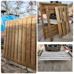 Houten schuttingdelen - Foto 12