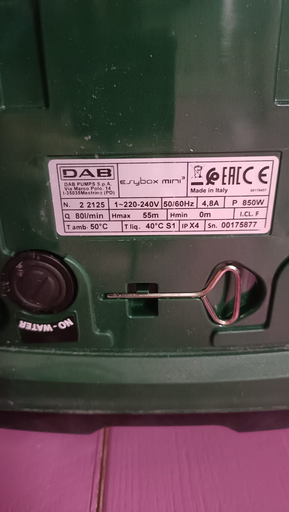 DAB E.sybox Mini 3 hydrofoorpomp / drukverhogingspomp – 850W - Foto 7
