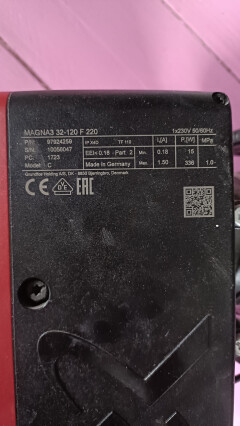 Grundfos MAGNA3 32-120 F 220 circulatiepomp – 230V – DN32 - Foto 6