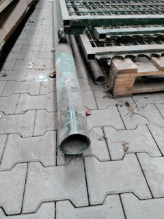 Metalen poort met poot - Foto 3