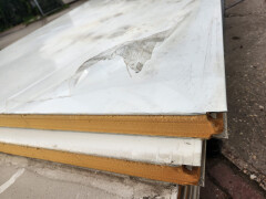 Sandwichpanelen PIR, Tempex, Steenwol - Foto 3