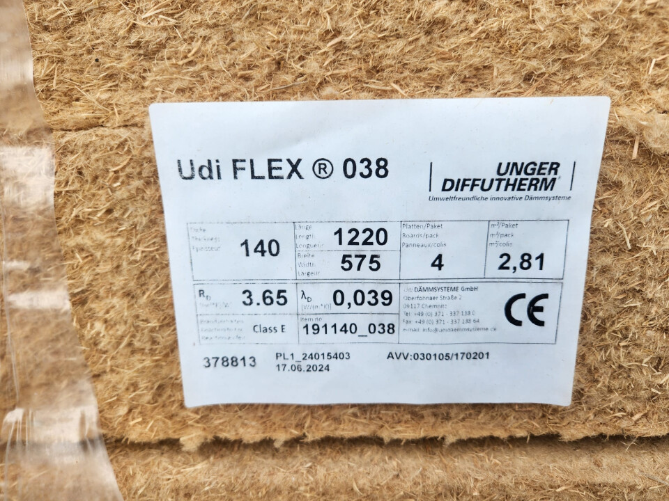 Houtvezel isolatie Steico + Unger Diffutherm 140 mm - Foto 5