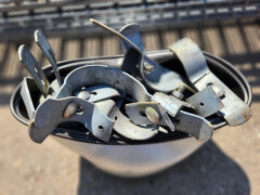 Gegalvaniseerd hekwerk met poort - Foto 7