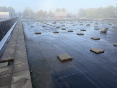 500+ m² grijze betontegels 50x50 cm en 6 cm dik (terrastegels / tuintegels) - Foto 1