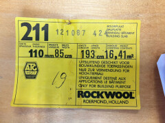 475 m² Rockwool steenwol isolatieplaten 110 mm | 195x85 cm en 145x85 cm - Foto 3