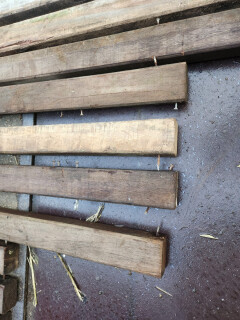 Hardhouten balken met schroeven - Foto 6